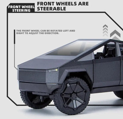 Cybertruck 1:24 – Metalowy Model Pickup z Dźwiękiem i Światłem