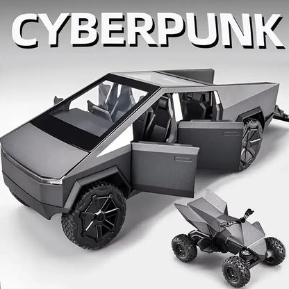 Cybertruck 1:24 – Metalowy Model Pickup z Dźwiękiem i Światłem