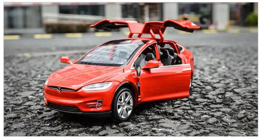 Tesla Cybertruck 1:24 – Metalowy Model Pickup Off-road z Efektami Dźwiękowymi i Świetlnymi