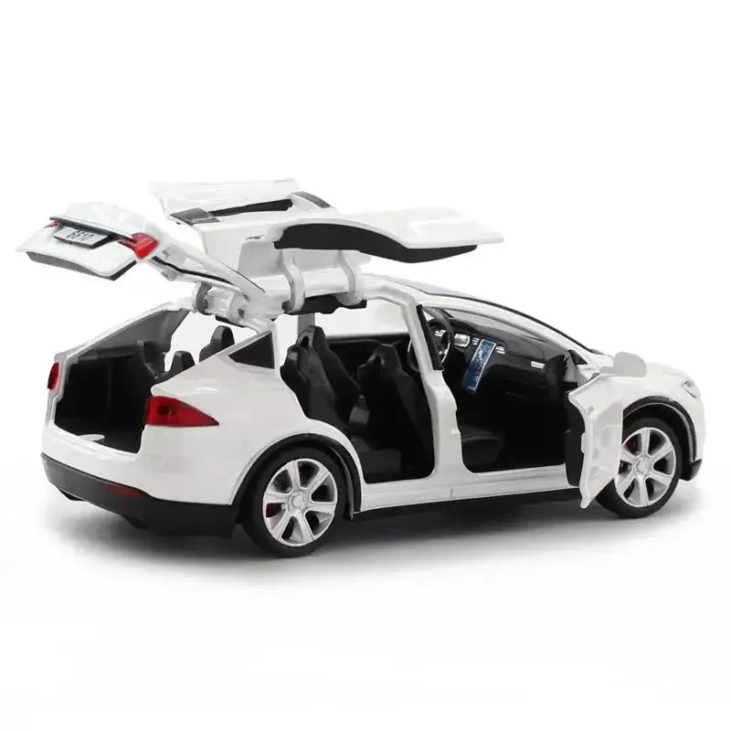 Tesla Cybertruck 1:24 – Metalowy Model Pickup Off-road z Efektami Dźwiękowymi i Świetlnymi