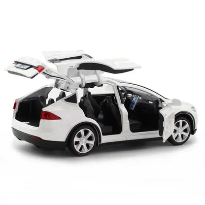 Tesla Cybertruck 1:24 – Metalowy Model Pickup Off-road z Efektami Dźwiękowymi i Świetlnymi