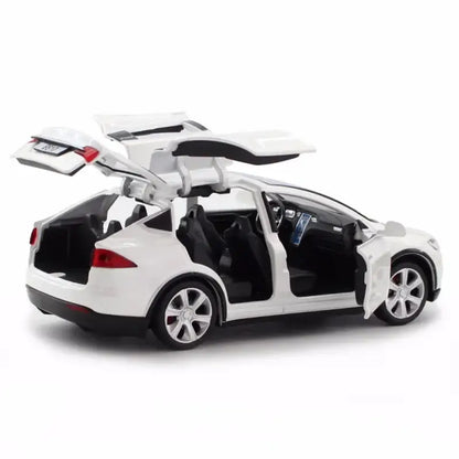 Tesla Cybertruck 1:24 – Metalowy Model Pickup Off-road z Efektami Dźwiękowymi i Świetlnymi