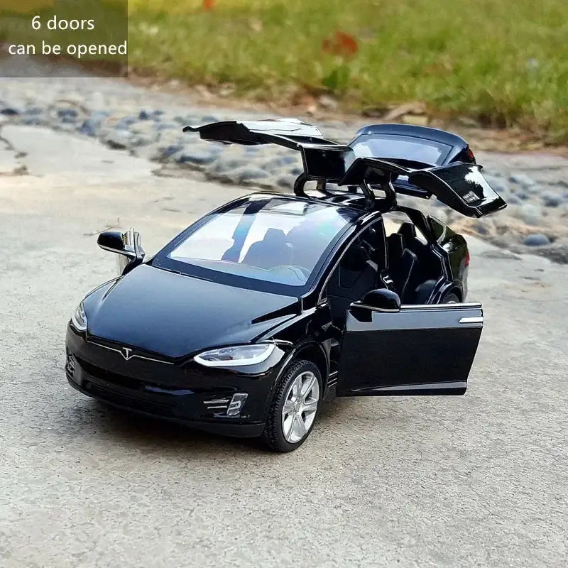 Tesla Cybertruck 1:24 – Metalowy Model Pickup Off-road z Efektami Dźwiękowymi i Świetlnymi