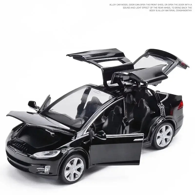 Tesla Cybertruck 1:24 – Metalowy Model Pickup Off-road z Efektami Dźwiękowymi i Świetlnymi