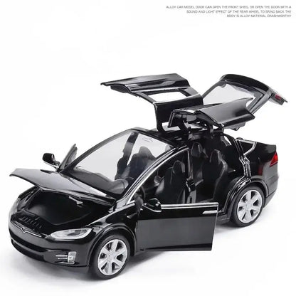Tesla Cybertruck 1:24 – Metalowy Model Pickup Off-road z Efektami Dźwiękowymi i Świetlnymi