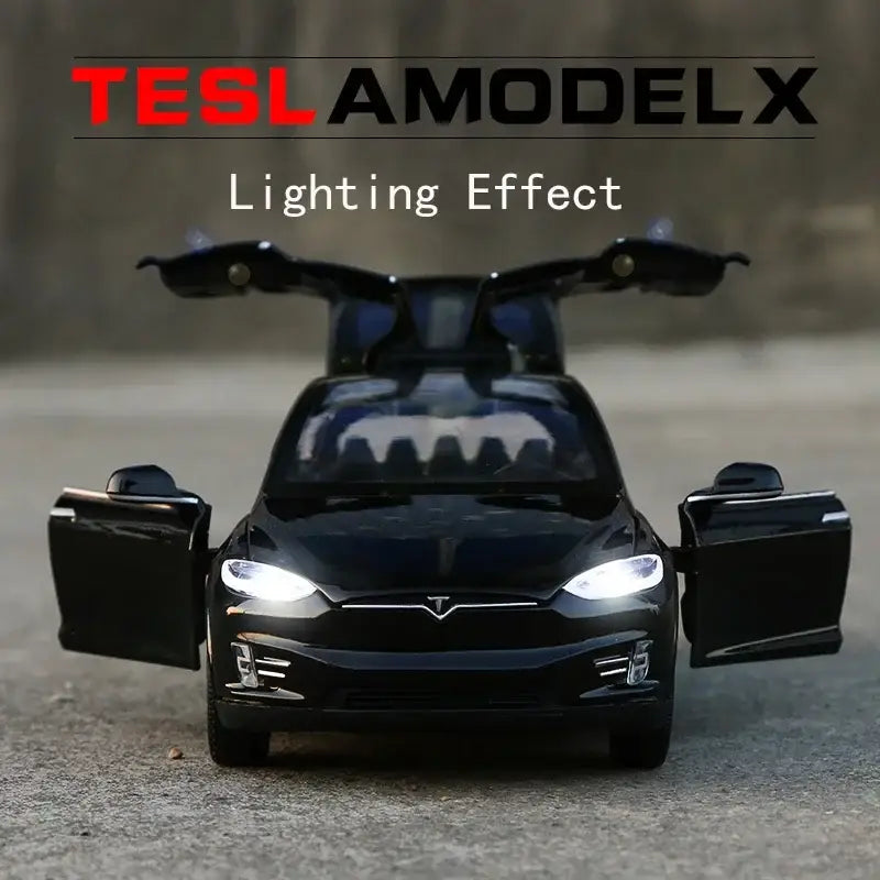 Tesla Cybertruck 1:24 – Metalowy Model Pickup Off-road z Efektami Dźwiękowymi i Świetlnymi