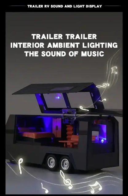 Tesla Cybertruck 1:32 – Metalowy Model Pickup Off-road z Efektami