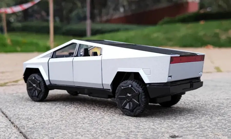 Cyber Truck 1:32 – Metalowy Model Pickup z Efektami Świetlnymi i Dźwiękowymi