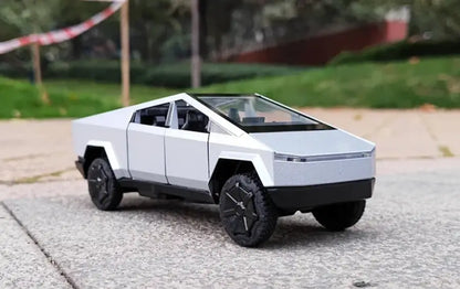 Cyber Truck 1:32 – Metalowy Model Pickup z Efektami Świetlnymi i Dźwiękowymi