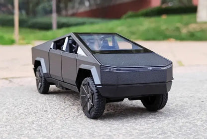 Cyber Truck 1:32 – Metalowy Model Pickup z Efektami Świetlnymi i Dźwiękowymi
