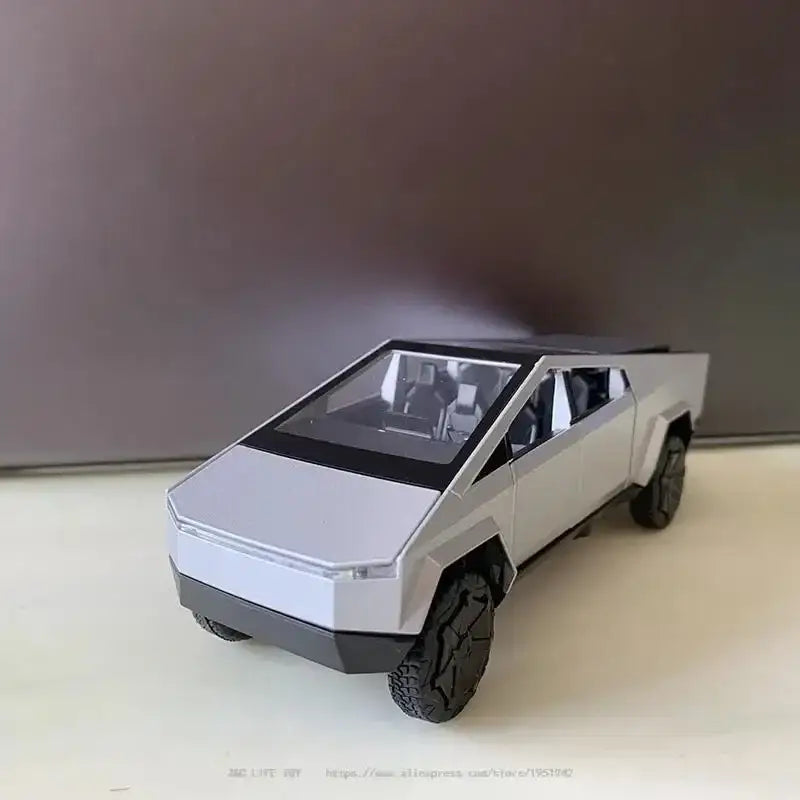 Cyber Truck 1:32 – Metalowy Model Pickup z Efektami Świetlnymi i Dźwiękowymi