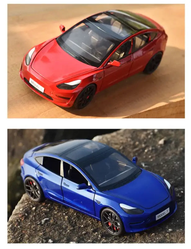 Tesla Model 3 1:24 – Metalowy Model z Dźwiękiem i Światłem
