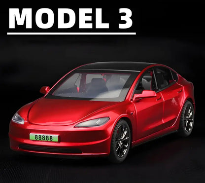 Tesla Model 3 2024 1:32 – Metalowy Model Samochodu z Dźwiękiem i Światłem