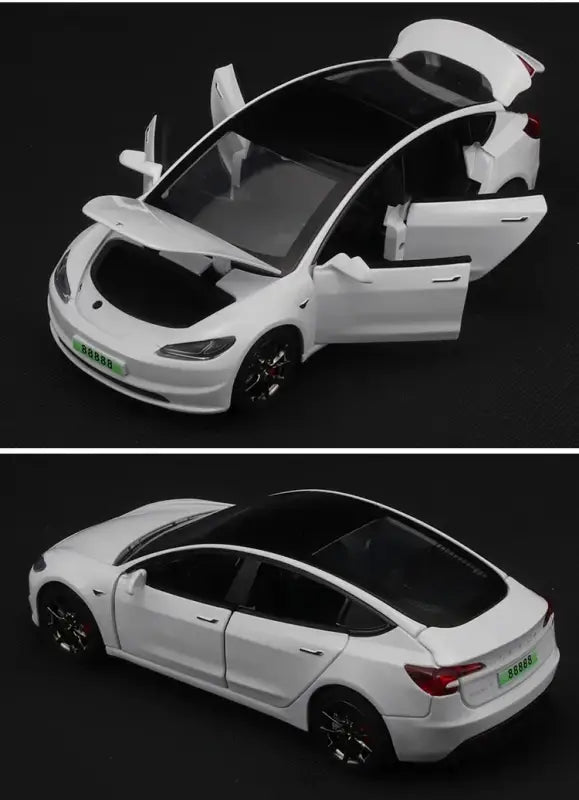Tesla Model 3 2024 1:32 – Metalowy Model Samochodu z Dźwiękiem i Światłem