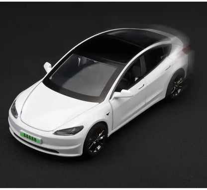 Tesla Model 3 2024 1:32 – Metalowy Model Samochodu z Dźwiękiem i Światłem