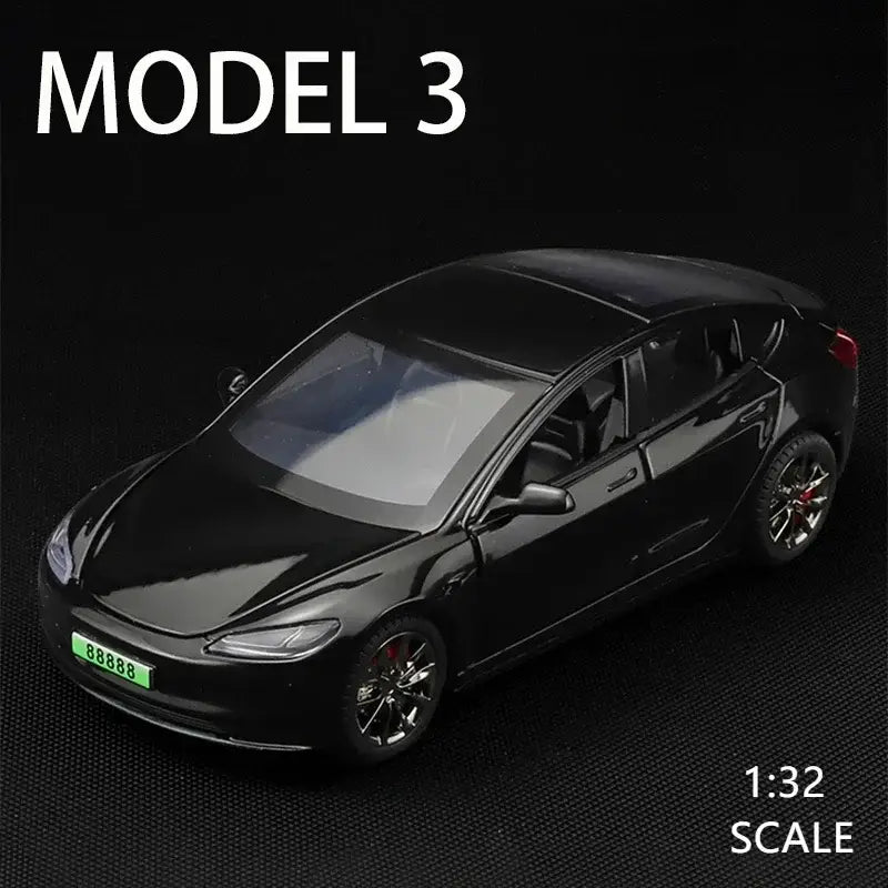 Tesla Model 3 2024 1:32 – Metalowy Model Samochodu z Dźwiękiem i Światłem