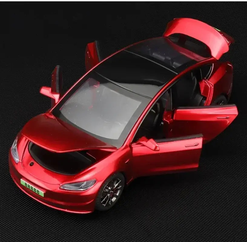 Tesla Model 3 2024 1:32 – Metalowy Model Samochodu z Dźwiękiem i Światłem