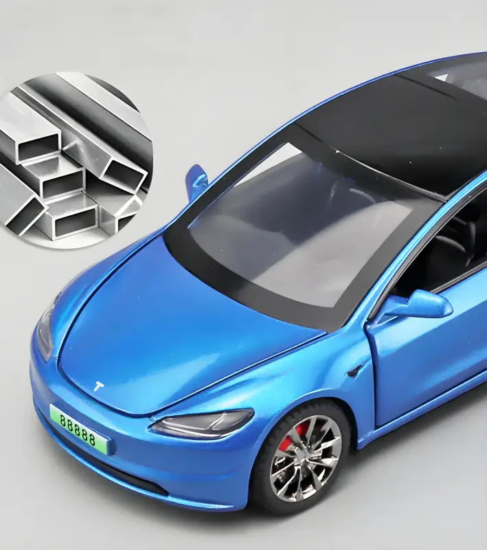 Tesla Model 3 2024 1:32 – Metalowy Model Samochodu z Dźwiękiem i Światłem