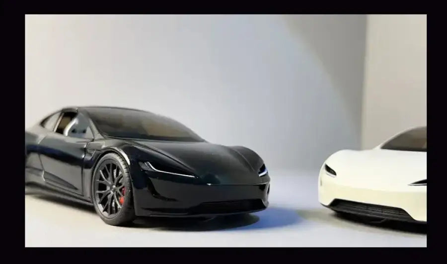 Tesla Roadster 1:24 – Metalowy Model Z Efektami Dźwiękowymi