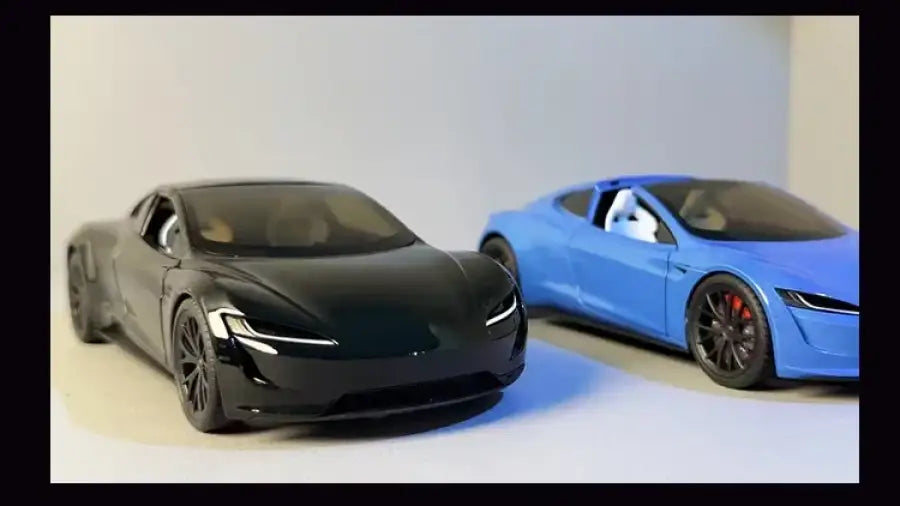 Tesla Roadster 1:24 – Metalowy Model Z Efektami Dźwiękowymi