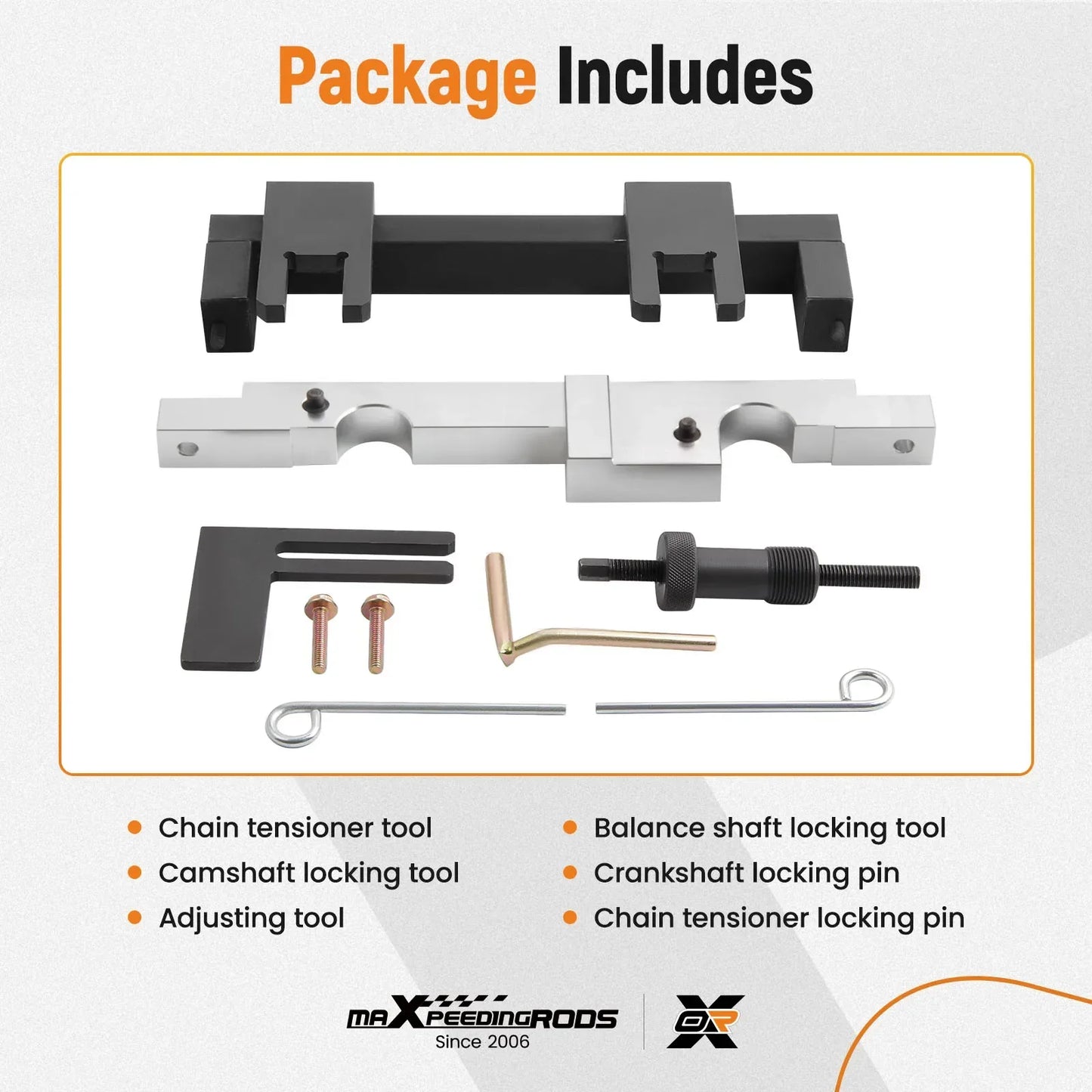 Kit d'outils de synchronisation pour BMW N43 1/3/5 série 1.6 -2.0 E81-82-87-88 E90 à 93 E60-61