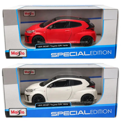 Toyota GR Yaris 2021 1:24 – Metalowy Model Kolekcjonerski