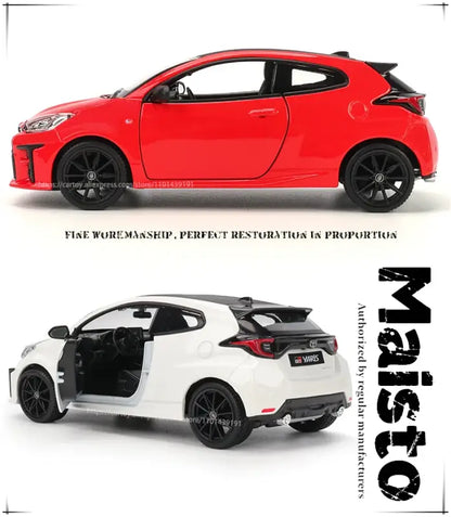Toyota GR Yaris 2021 1:24 – Metalowy Model Kolekcjonerski