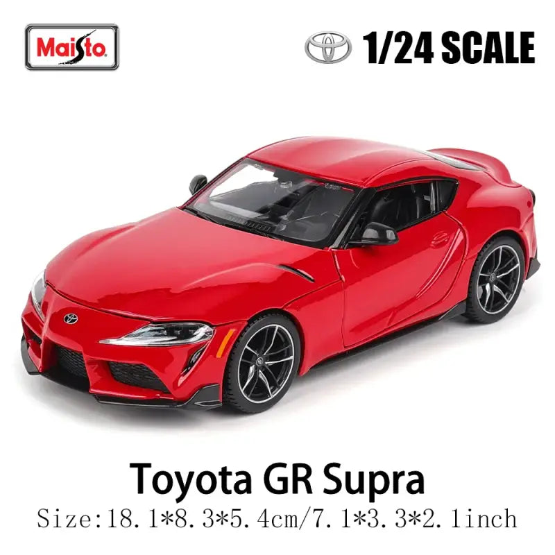 Toyota GR Yaris 2021 1:24 – Metalowy Model Kolekcjonerski - Toyata Supra GR