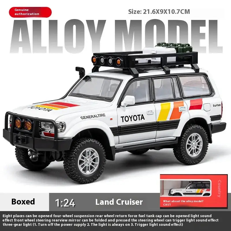 Voitures miniatures Land Cruiser 1:24