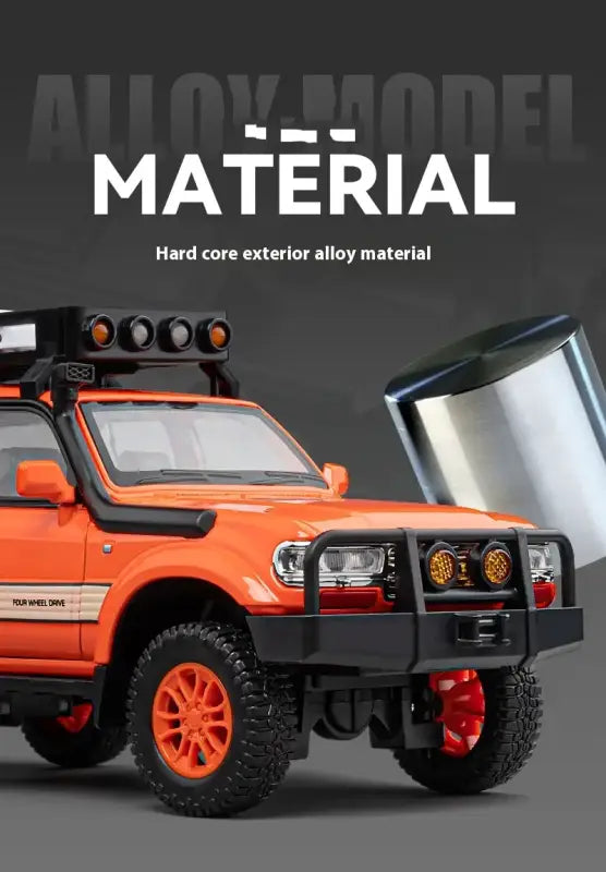 Toyota LC80 1:24 – Metalowy Model Samochodu Off-road Kolekcjonerski