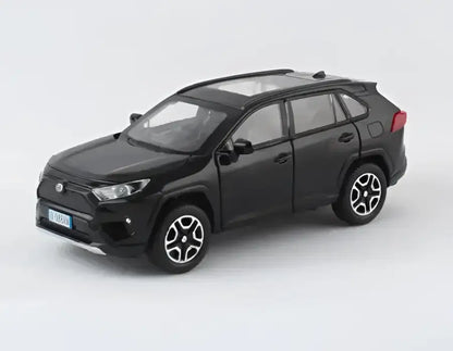 RAV4 1:32 Metalowy Model Samochodu z Dźwiękiem i Światłem - Black