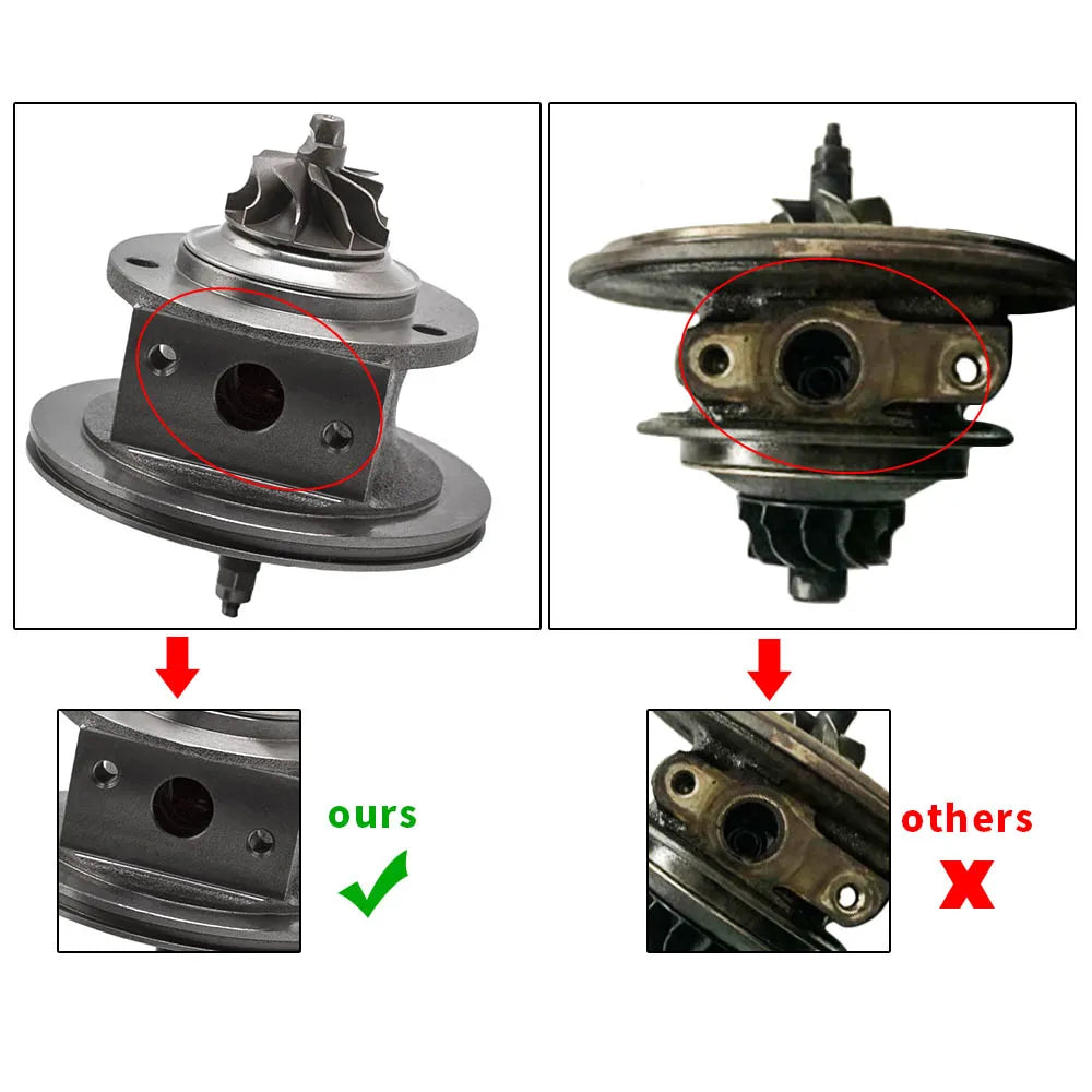 Wkład CHRA turbosprężarki KP35 Fiat 1.3 Multijet Opel Corsa D 1.3 CDTI