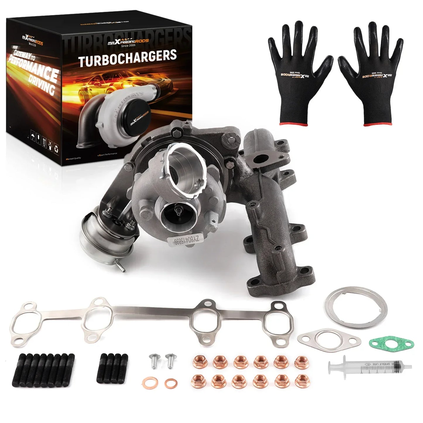 Turbosprężarka z kolektorem Audi VW Seat Skoda 2.0 TDI BMP 103 kW