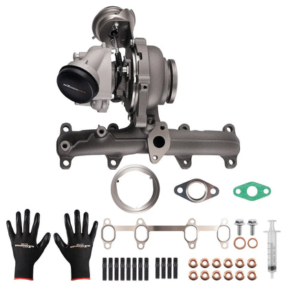 Turbosprężarka z kolektorem Audi VW Seat Skoda 2.0 TDI BMP 103 kW