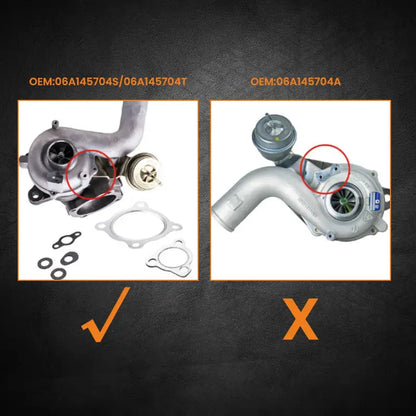 Turboładowarka K04-001 do VW Golf Sport Beetle Audi A3 TT 06A145704T 06A145713D