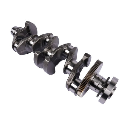 Czarny kuty stalowy wał korbowy ap03 jde36893 z polerowanymi panewkami do land rover discovery sport aj200