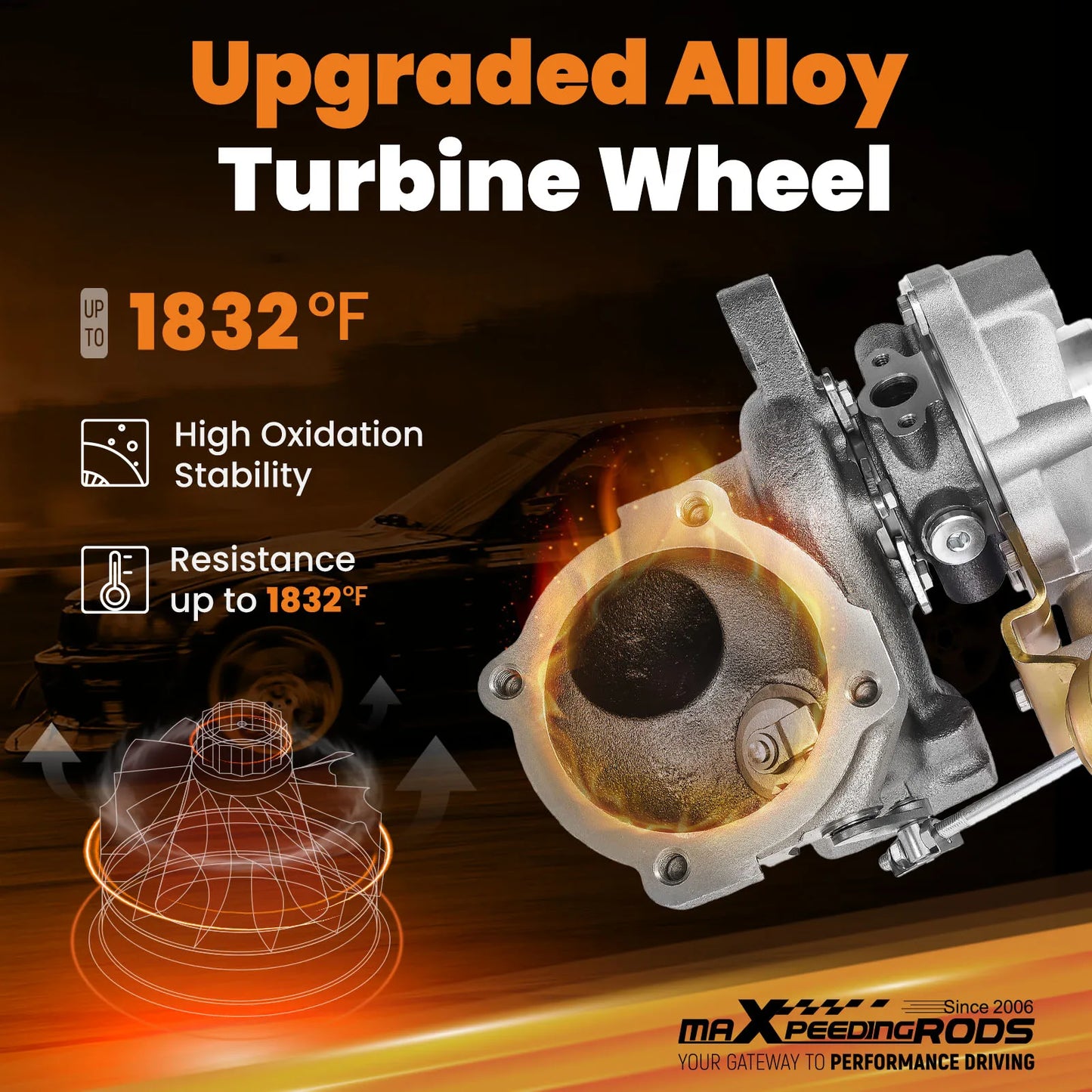 Turbosprężarka K04-001 do VW Golf Bora Jetta 1.8T