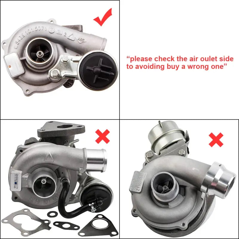 Turbosprężarka do Renault Clio II Kangoo I Megane II Nissan Micra | Numery 5435-988-0000 54359700000