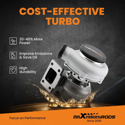 Uniwersalna turbosprężarka GT3037 GT3076 T3 2.5–3.0L