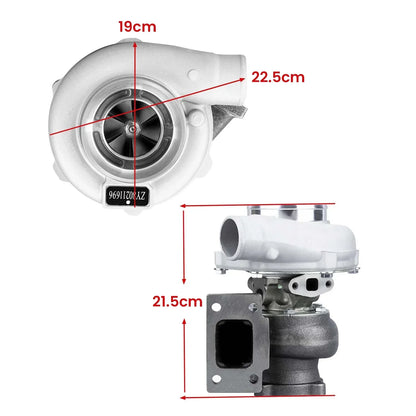 Uniwersalna turbosprężarka GT3037 GT3076 T3 2.5–3.0L