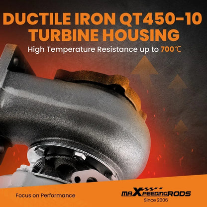 Uniwersalna turbosprężarka GT3037 GT3076 T3 2.5–3.0L