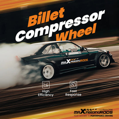 Turbocompresseur de course à double roulement à billes T25 T28 Turbo GT2871 GT2860 avec soupape de décharge