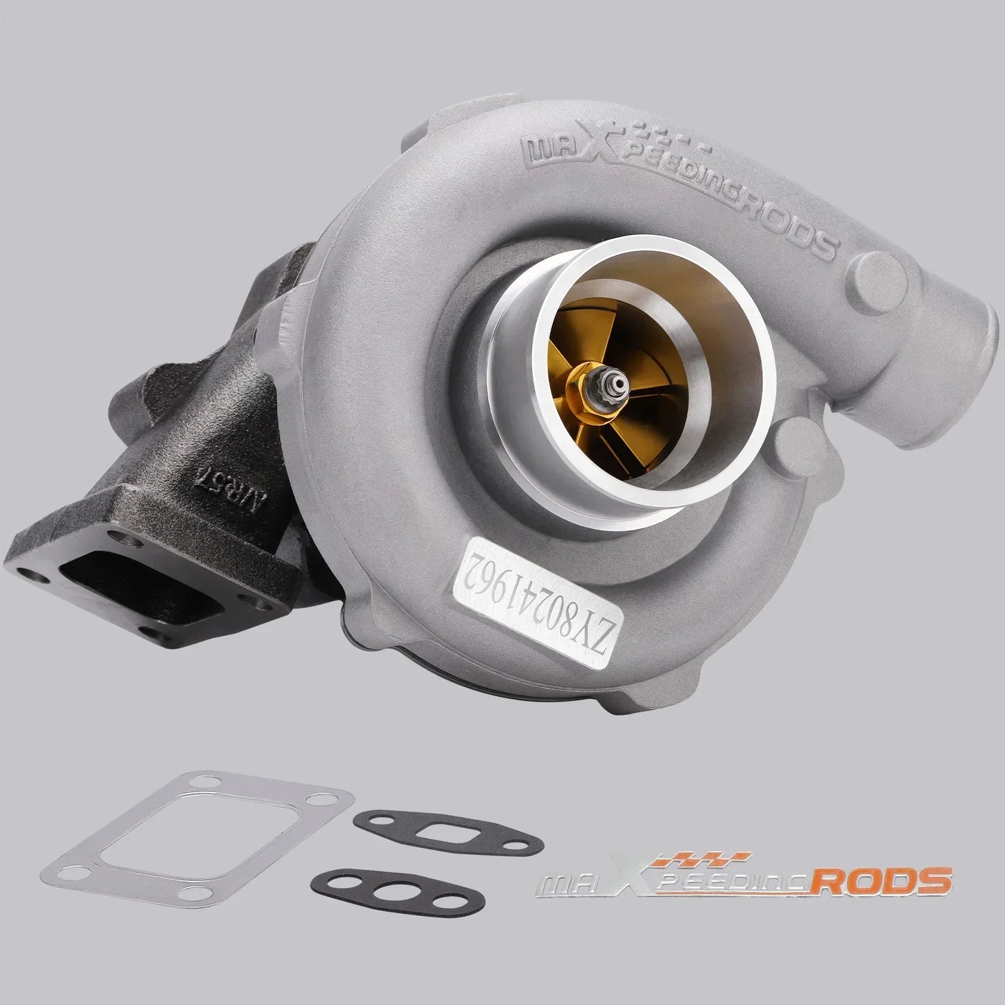 Turbocompressore T3/T4 T04E 0,57/0,50 A/R fino a 400+ HP