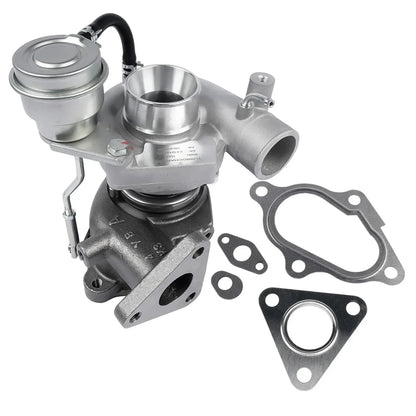 Srebrna metaliczna turbosprężarka td04-12t z uszczelkami i mocowaniami do mitsubishi pajero 4m40-t engine