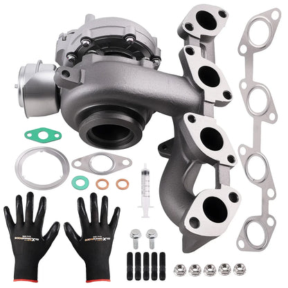 Turbosprężarka z kolektorem VW Passat B6 2.0 TDI