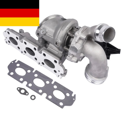 Srebrna metaliczna turbosprężarka ap03 z uszczelkami do bmw active tourer f45 216i 218i x1 2012-2018 nowa