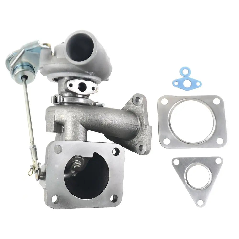 Srebrna metaliczna turbosprężarka ap03 z uszczelkami i kołnierzami do ford transit mk7 2.4 tdci rwd 2006