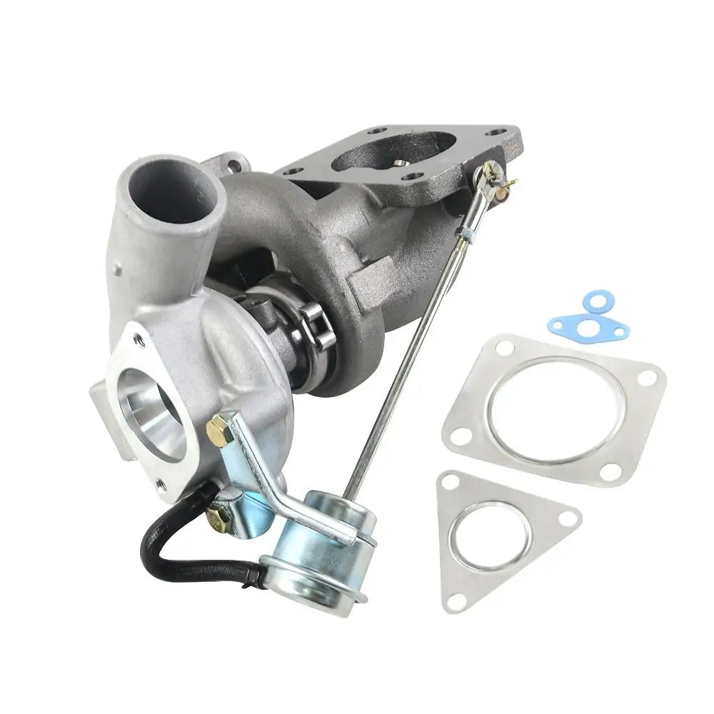 Srebrna metaliczna turbosprężarka ap03 z uszczelkami i płytkami montażowymi do ford transit mk7 2.4 tdci rwd 2006