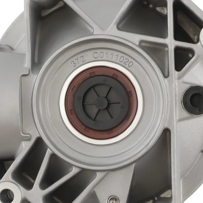 Szara metaliczna tylna przekładnia różnicowa z czarno-brązową uszczelką gumową do can-am outlander renegade 800r efi 4x4