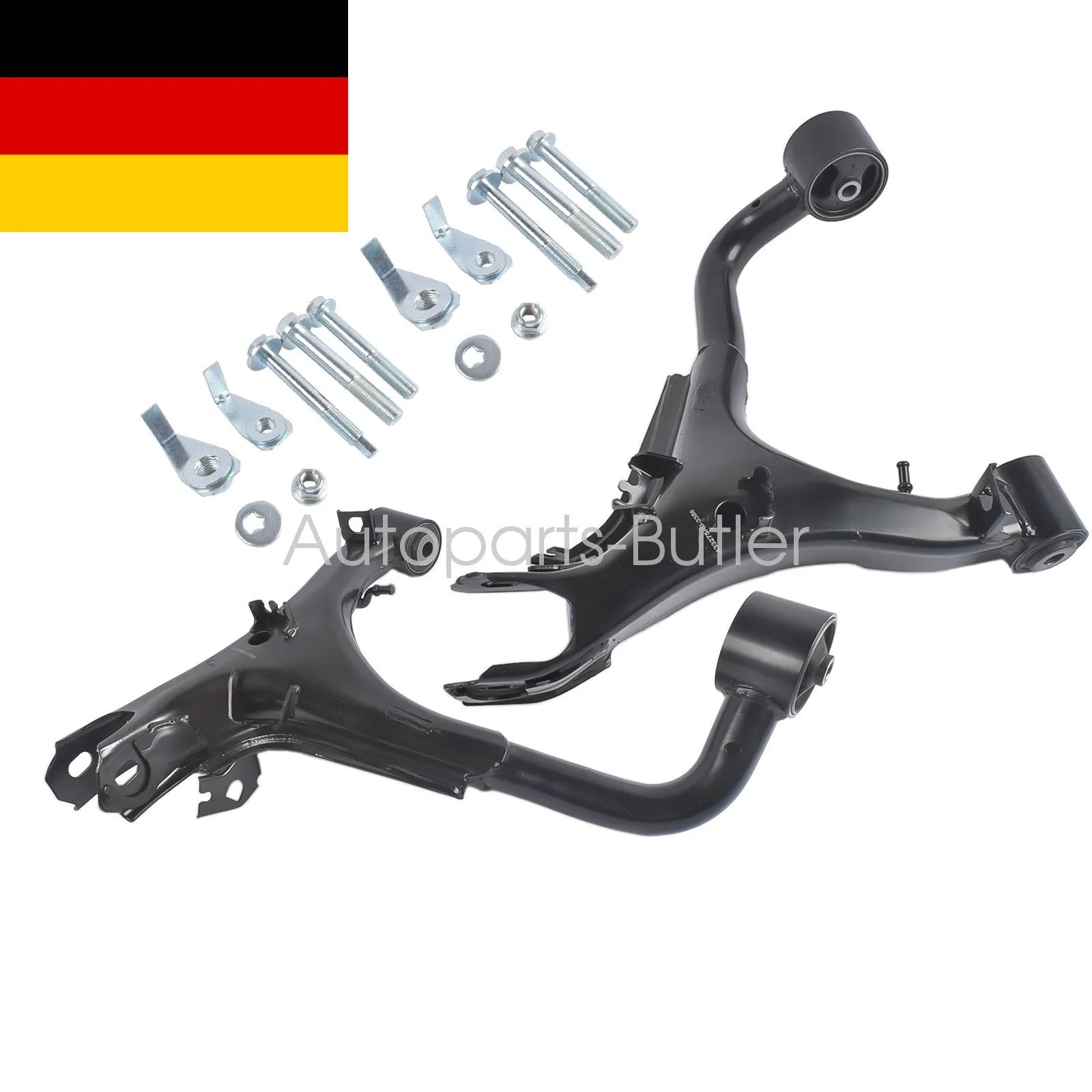 Czarna malowana metalowa tylna górna ramię zawieszenia z śrubami do land rover discovery 3 4 2004 2017 lr010523